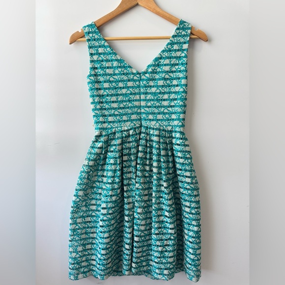 Antonio Melani Lace Dress V-Neck Sleeveless Party Cocktail Dress Size‎ 0 - Picture 4 of 7